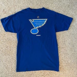 St Louis Blues NHL Reebok Tshirt Size Large